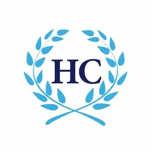 The Harbour Club Pte Ltd logo featured in a client testimonial for ethical international debt recovery services.